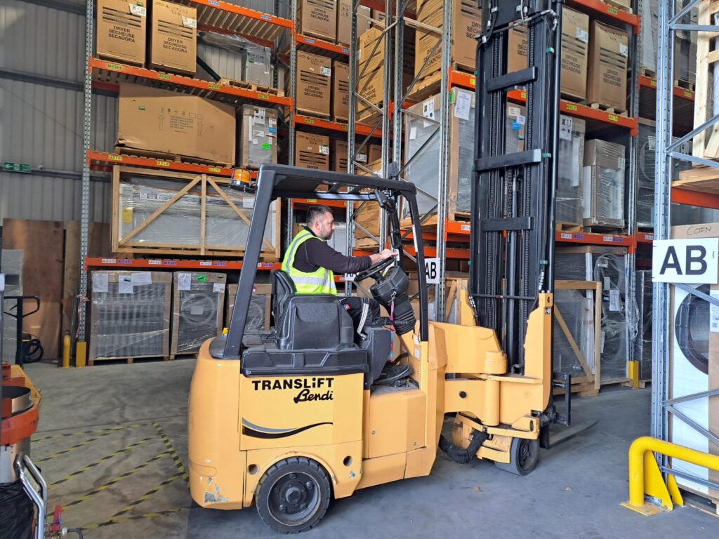In House forklift & pallet truck certificates